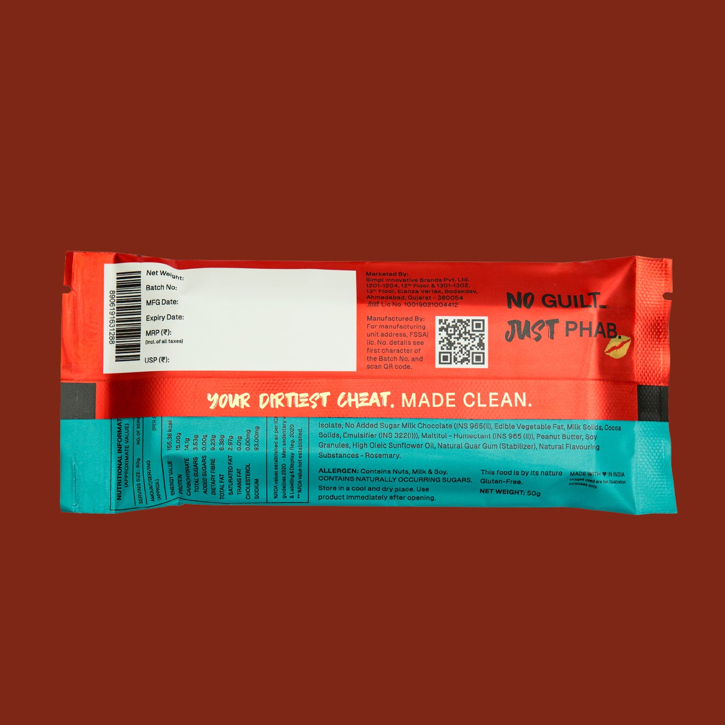 15G Cheat Protein Bar - Chocolate Peanut Butter