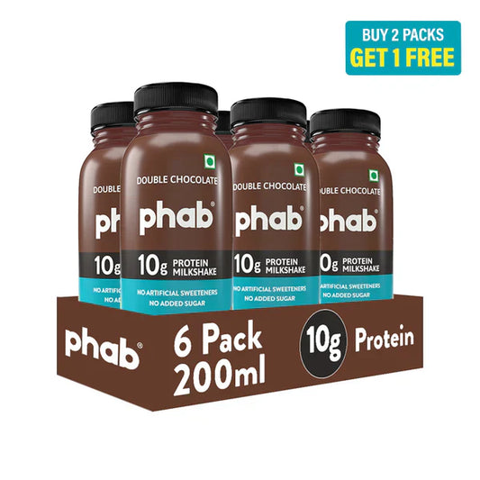 Boost Your Protein Intake with 10g Double Chocolate Protein Milkshake: A Flavorful Option