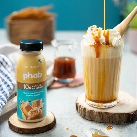 Why GetPHAB’s 10g Protein Kulfi Caramel Milkshake is the Ultimate Guilt-Free Indulgence