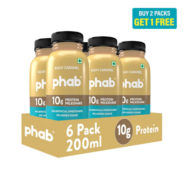 Indulge in 10g Kulfi Caramel Protein Milkshake: A Sweet & Nutritious Treat