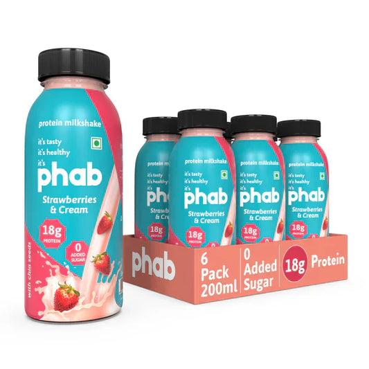 Boost Your Day with the 18g Protein Milkshake – Strawberries & Cream: A Delicious Way to Stay Energized