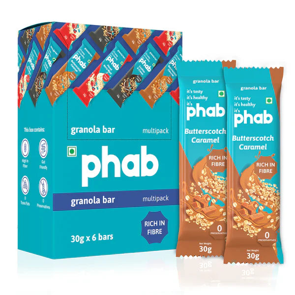GetPhab Nutritious Granola Bars: Your Guilt-Free Snack for Health and Energy