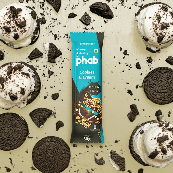 granola bar - cookies & cream