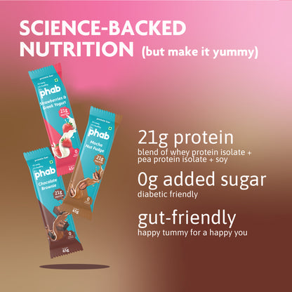 phab 21g Protein Bar - Variety Pack