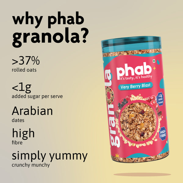 granola cereal - very berry blast