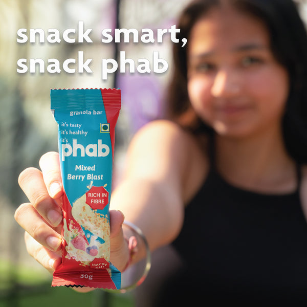 granola bar - mixed berry blast