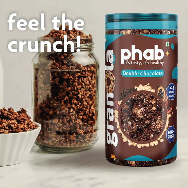 granola cereal - double chocolate
