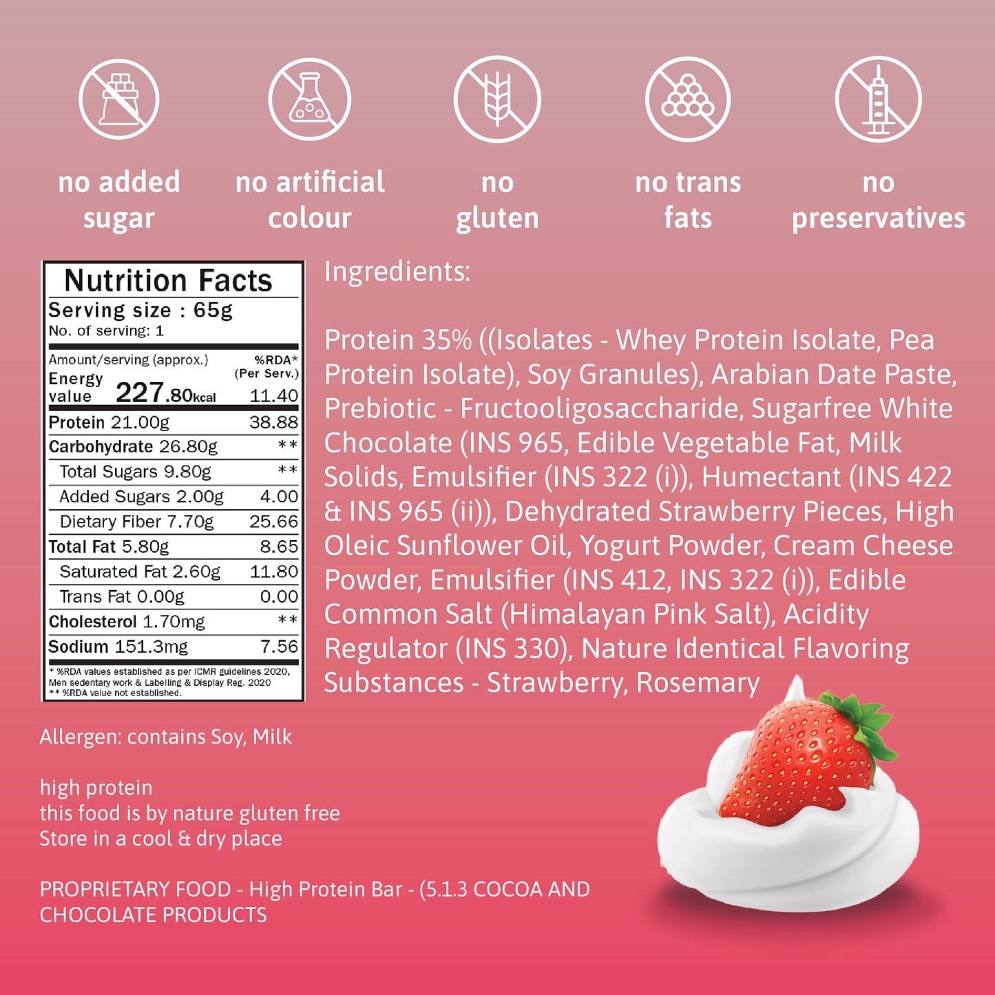 phab 21g Protein Bar - Variety Pack