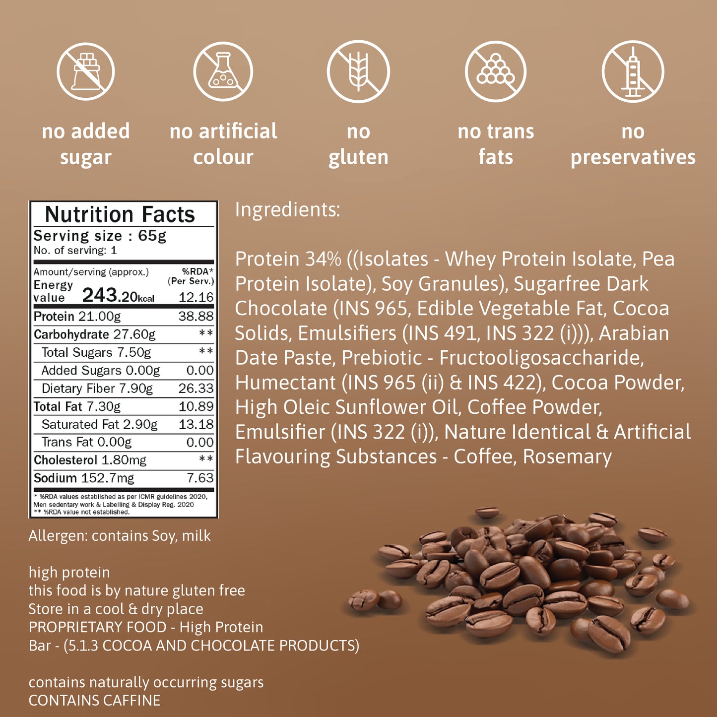 phab 21g Protein Bar - Variety Pack