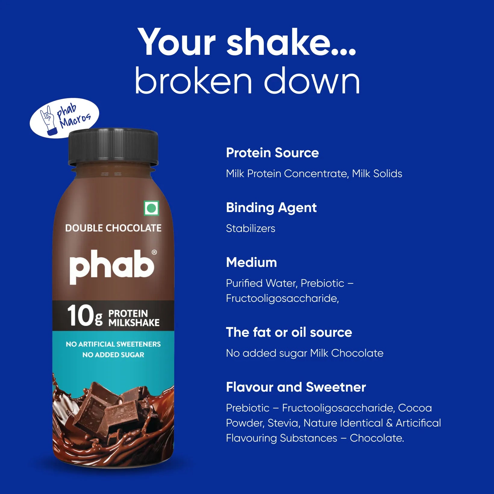 phab 10g Protein Milkshake - Coffee Tiramisu