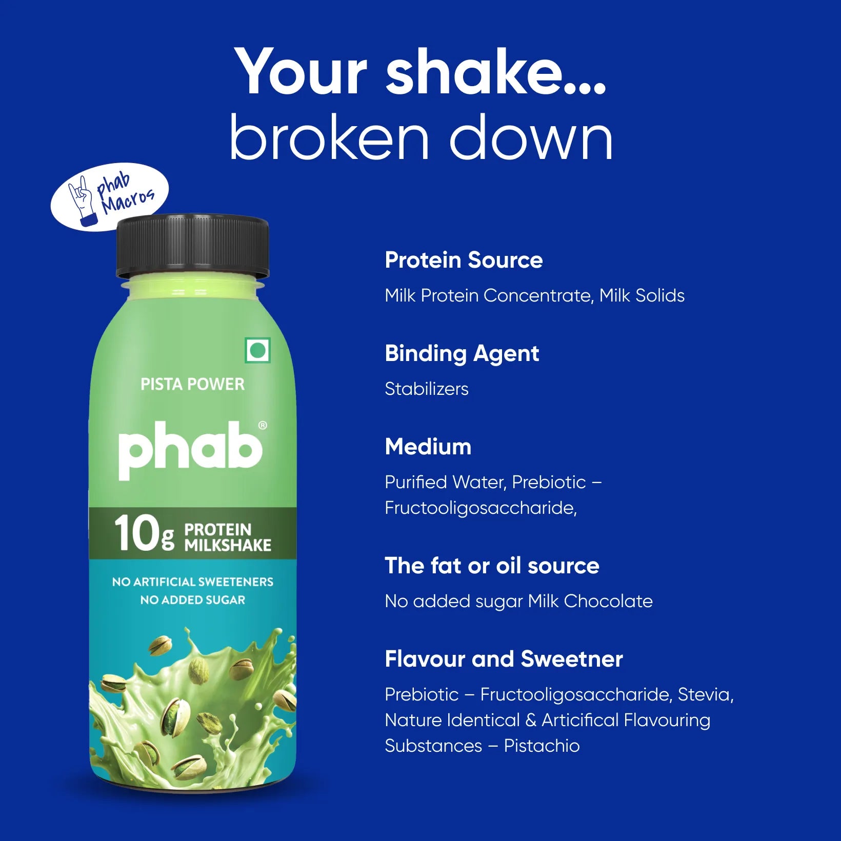 phab 10g Protein Milkshake - Coffee Tiramisu