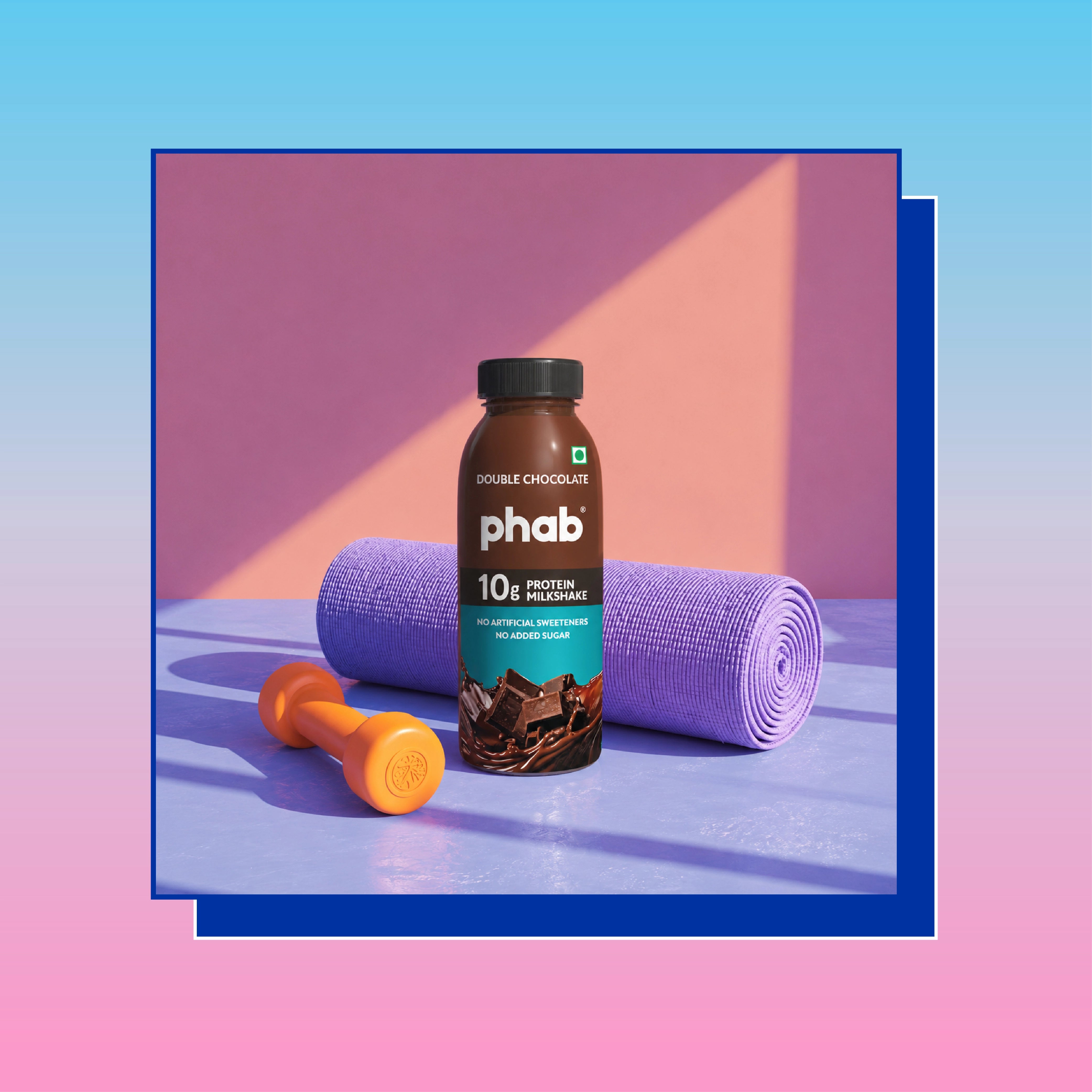Double Chocolate- 10g Protein Milkshake