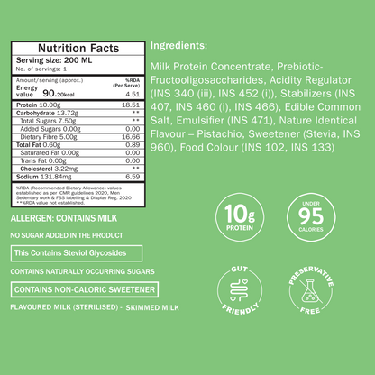 Pista Power- 10g Protein Milkshake