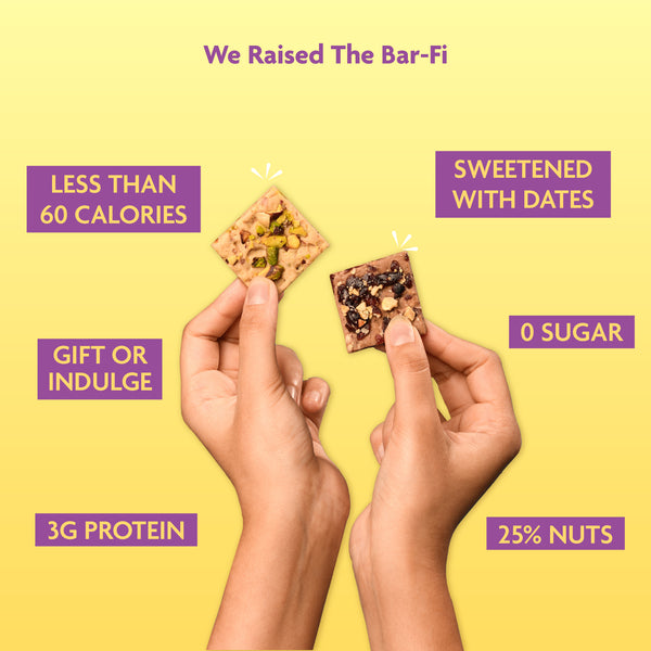 the nutty protein barfi box