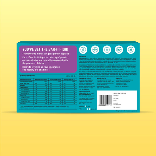 the nutty protein barfi box