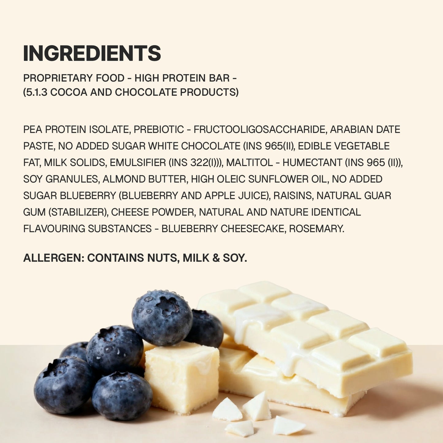 15G Cheat Protein Bar - Blueberry Cheesecake