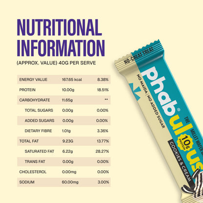 Millet Wafer Protein Bar - Cookies & Cream