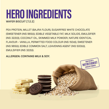 Millet Wafer Protein Bar - Cookies & Cream