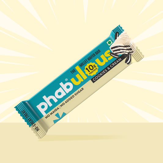 Millet Wafer Protein Bar - Cookies & Cream