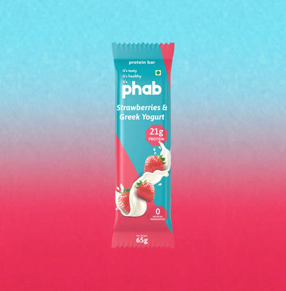 phab 21g Protein Bar- Strawberries & Greek Yogurt