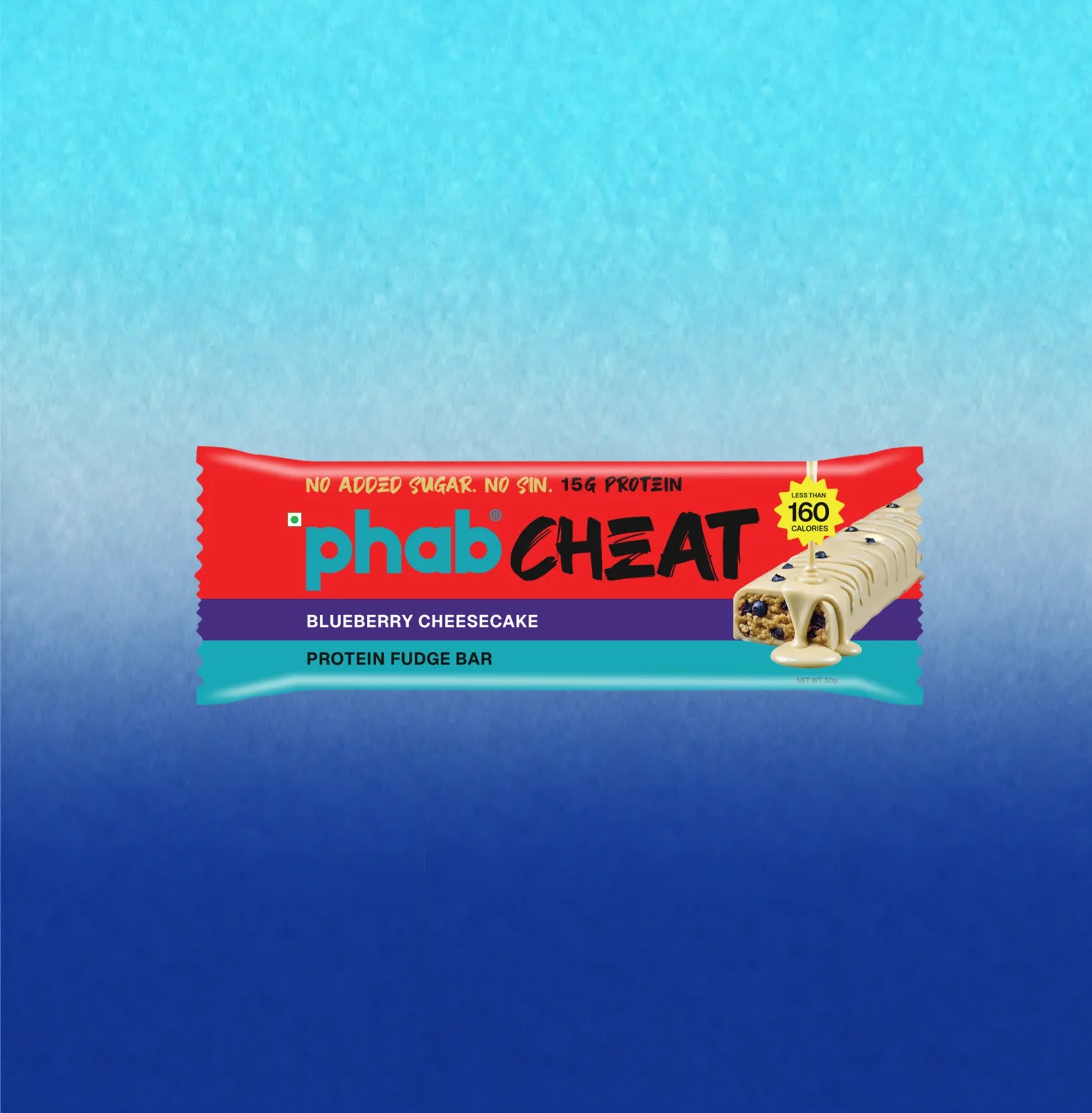 phab 15g Protein Cheat Bar - Blueberry Cheesecake