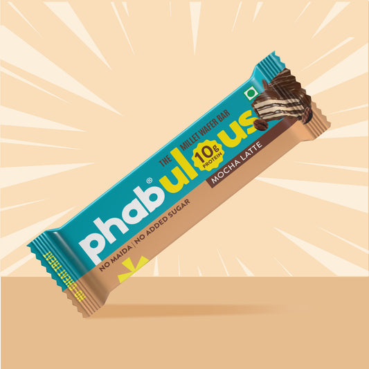 Millet Wafer Protein Bar - Mocha Latte