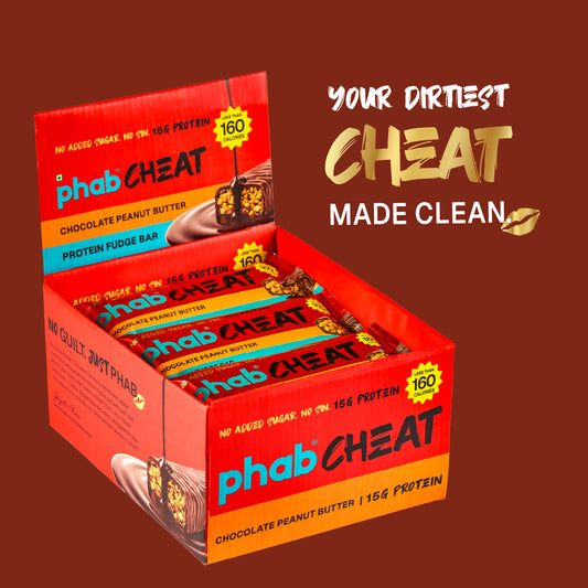 15G Cheat Protein Bar - Pack of 12 - Chocolate Peanut Butter