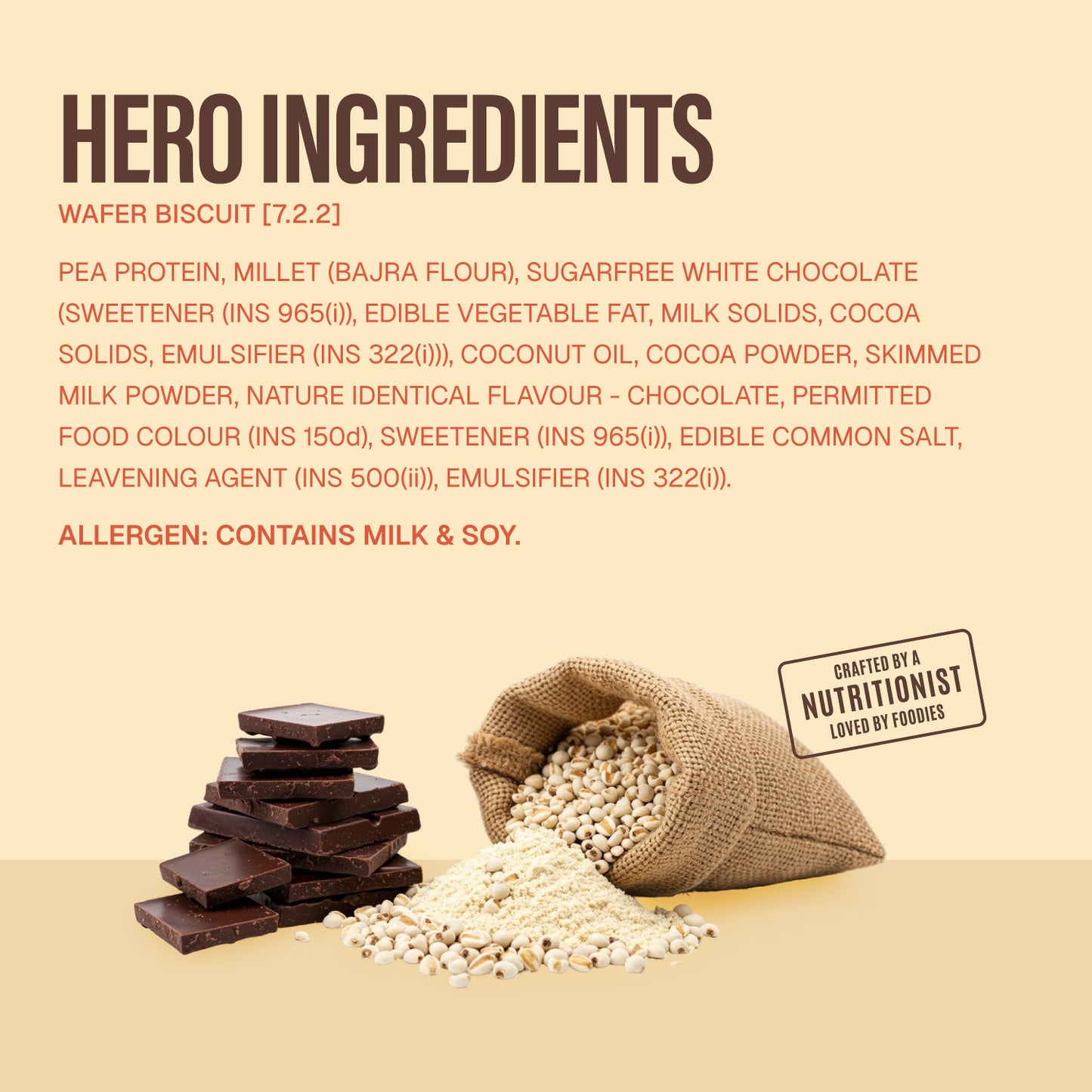 Millet Wafer Protein Bar - Choco Truffle