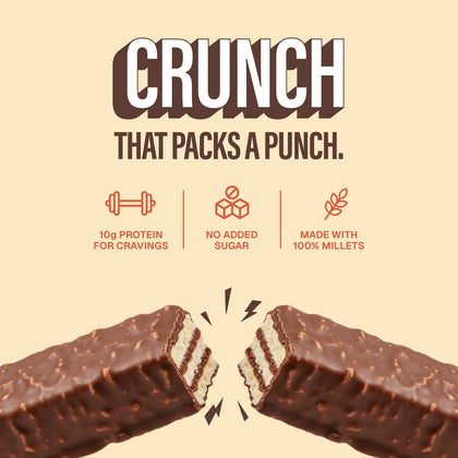 Protein Millet Wafer - Choco Truffle