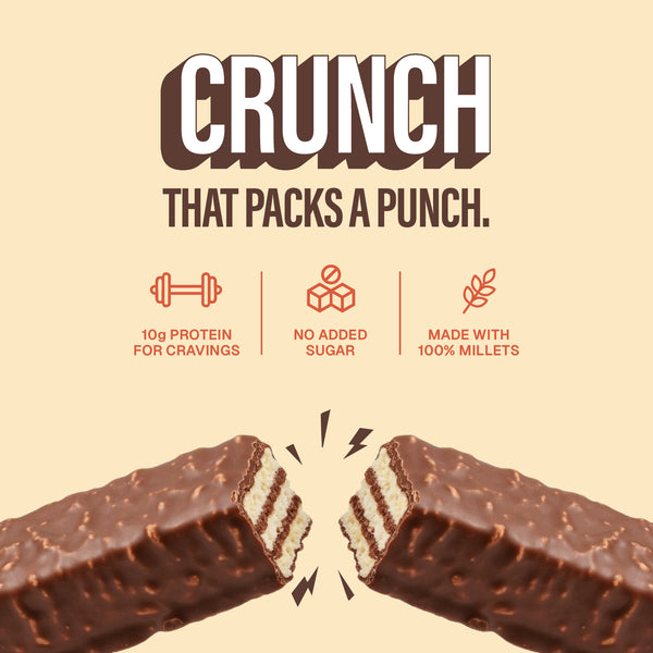Protein Millet Wafer - Choco Truffle