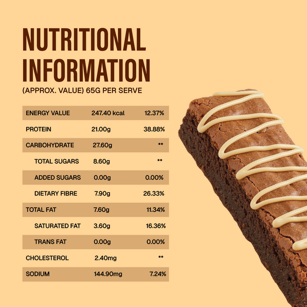 21g Protein Bar Chocolate Brownie- Shelf Drop!