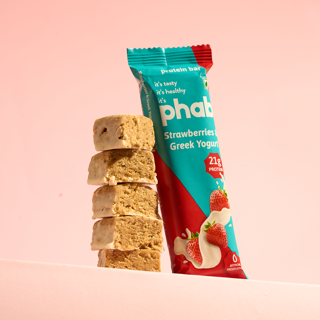 phab 21g Protein Bar- Strawberries & Greek Yogurt
