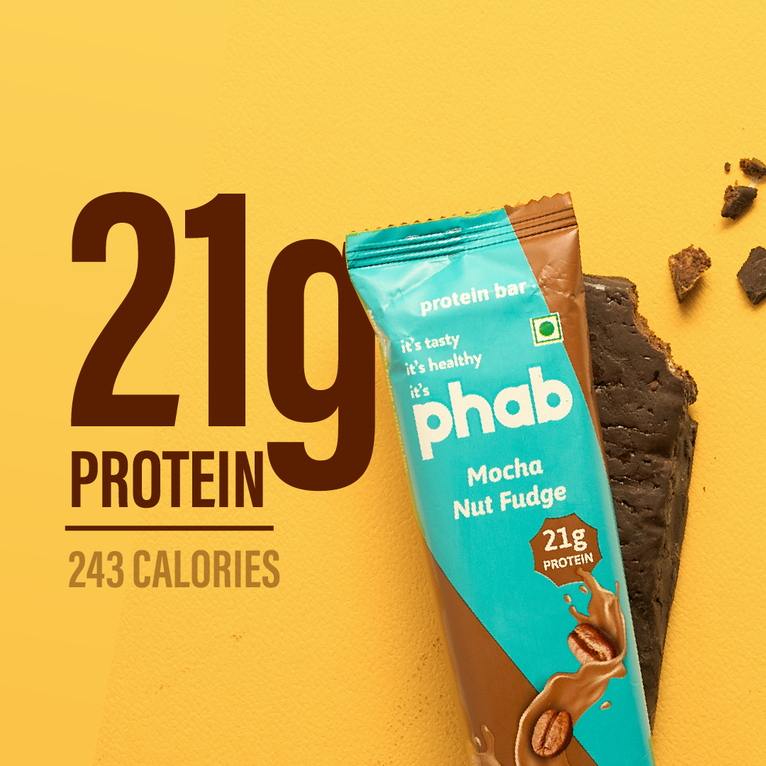 21g protein bar - mocha nut fudge