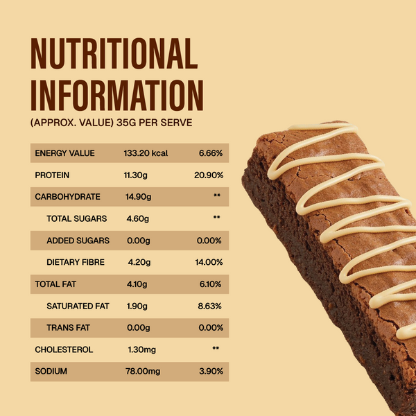 11g protein bar - chocolate brownie