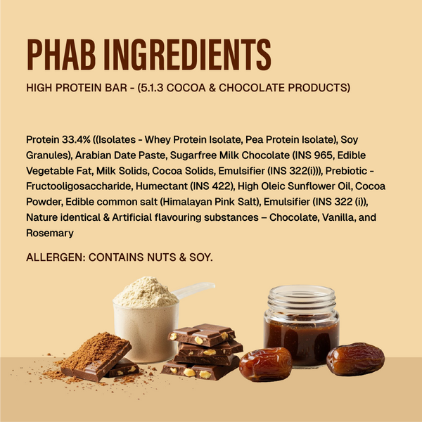 11g protein bar - chocolate brownie