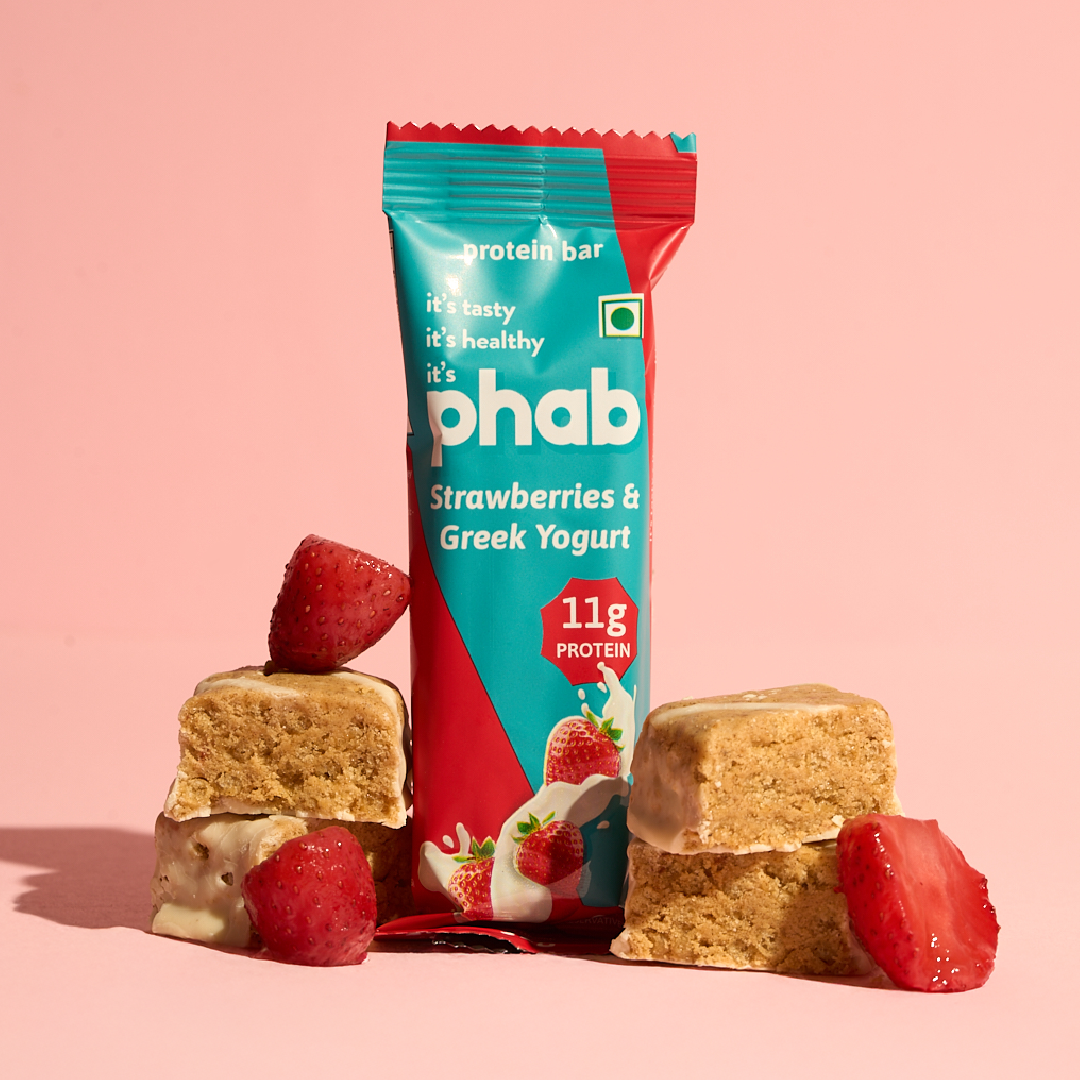 Protein Bar - 11g Protein - Strawberries & Greek Yogurt