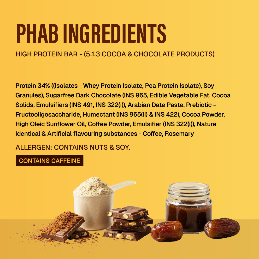 Protein Bar - 11g Protein - Mocha Nut Fudge