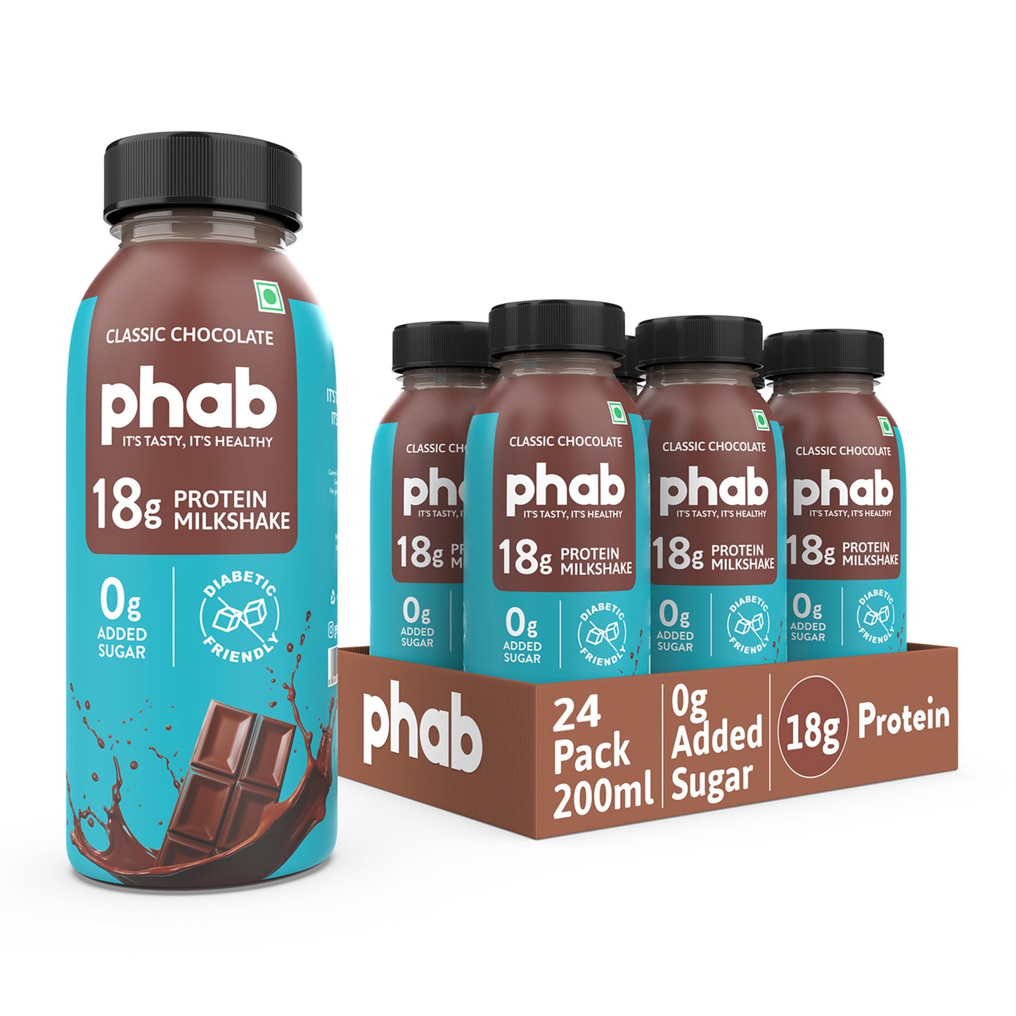 Classic Chocolate- 18g Protein Milkshake