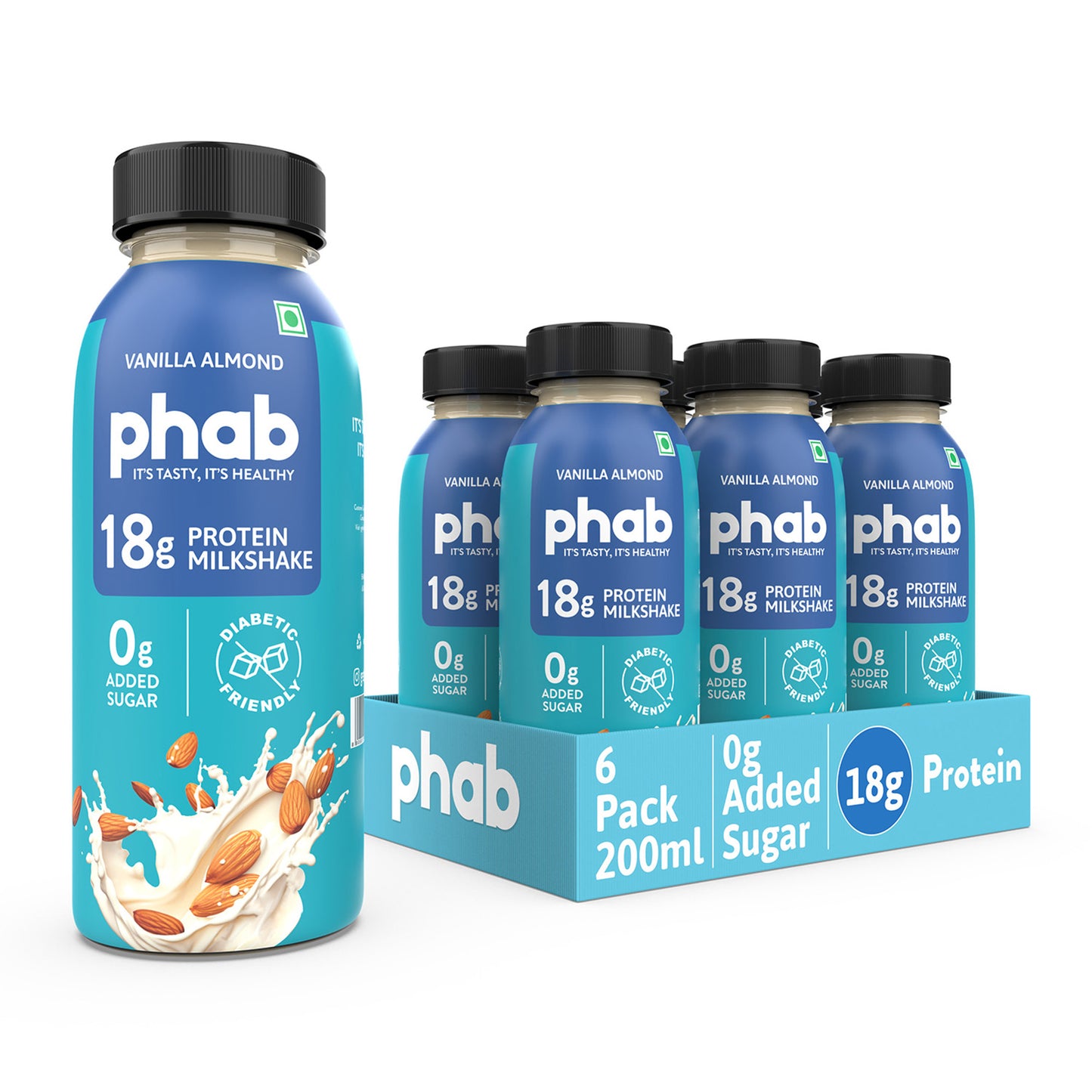 Vanilla Almond- 18g Protein Milkshake