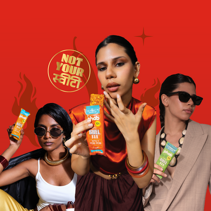 Savoury Bhel Bars- Variety Pack (Pack of 6)